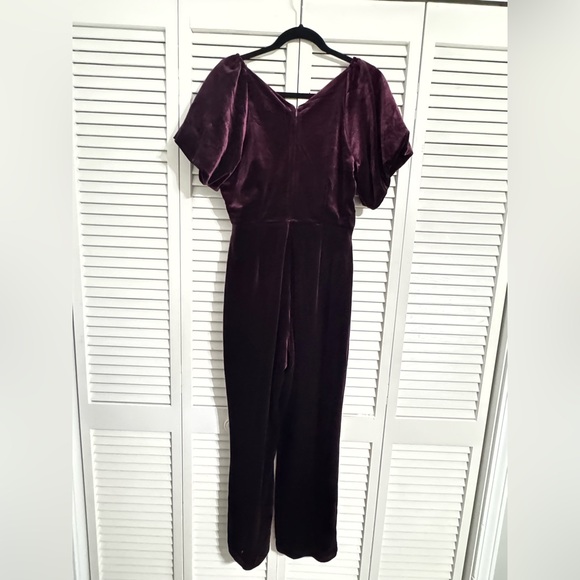 Ivy City Co Velvet Jumpsuit - Picture 8 of 9